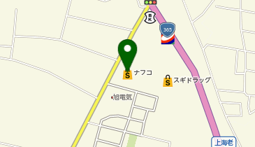 ナフコ四日市店の地図画像