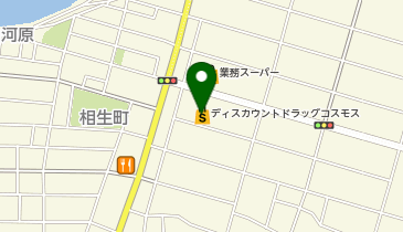 ディスカウントドラッグコスモス中河原店の地図画像