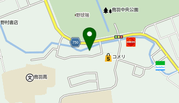 ココカラファイン鳥羽店の地図画像