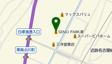 SENO PARK津の地図画像