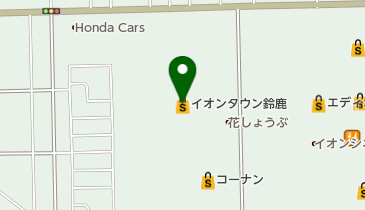 イオンタウン鈴鹿の地図画像