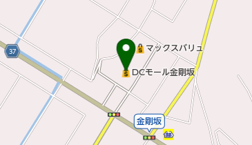 DCモール金剛坂の地図画像