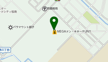マックハウスMEGAドン・キホーテUNY鈴鹿店の地図画像