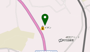 ハニーズ阿児店の地図画像
