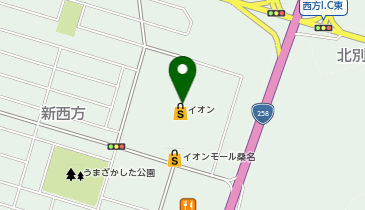 ハニーズ桑名店の地図画像