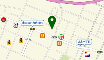 ワークマンプラス四日市柳通り店の地図画像