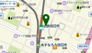 ミキハウス四日市近鉄店の地図画像