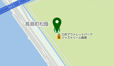 BEAMS OUTLET長島の地図画像