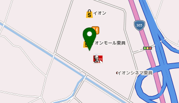 NAVY.イオンモール東員店の地図画像