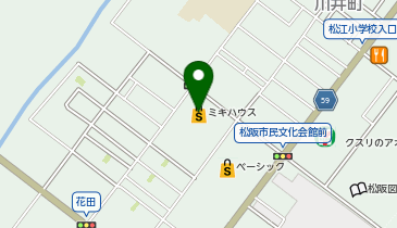 ミキハウスアシュメリー松阪店の地図画像
