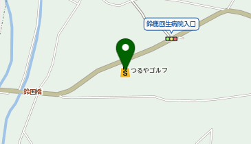 つるやゴルフGC鈴鹿店の地図画像