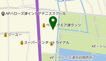 ヴィクトリアゴルフ津ラッツ店の地図画像
