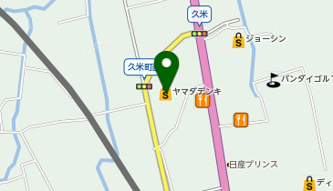 ヤマダデンキテックランドNew松阪店の地図画像