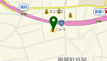 ニトリ伊勢店の地図画像