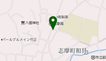 (有)白帆堂の地図画像
