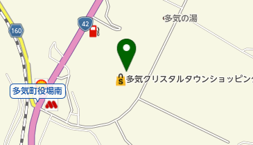 多気ブックセンター・サラダ館クリスタルタウン店の地図画像