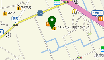 宮脇書店伊勢ララパーク店の地図画像