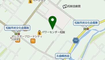 本の王国松阪店の地図画像