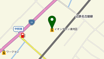 ザ・ビッグエクストラ津河芸店の地図画像