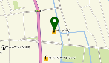 ザ・ビッグ津藤方店の地図画像