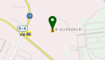 ザ・ビッグエクストラ亀山店の地図画像