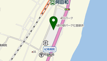 ダイソーオークワ阿田和店の地図画像