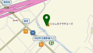 ダイソーサンシ大矢知店の地図画像