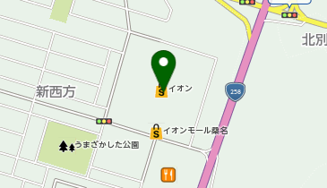 ABC MART SPORTSイオンモール桑名店の地図画像