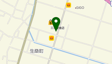 auショップ四日市生桑の地図画像