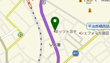 ネッツトヨタノヴェル三重富田店の地図画像