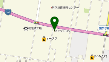 ネッツトヨタノヴェル三重高茶屋店の地図画像