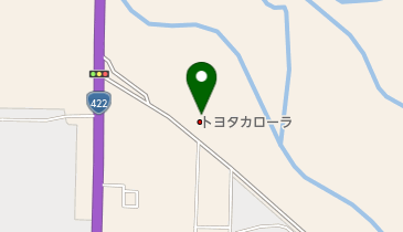 トヨタカローラ三重伊賀上野店の地図画像