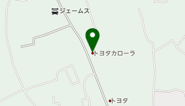 トヨタカローラ三重田原名張店の地図画像