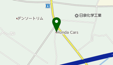 Honda Cars三重東菰野店の地図画像