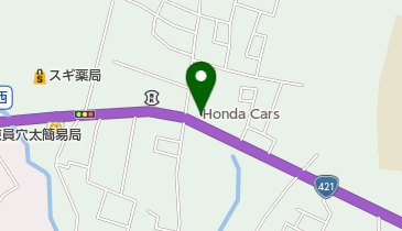 Honda Cars三重東桑名七和店の地図画像