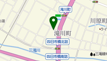 Honda Cars四日市東川原町店の地図画像