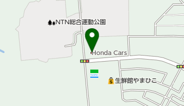 Honda Cars三重北桑名陽だまりの丘店の地図画像