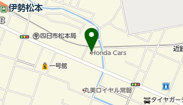 Honda Cars三重北四日市松本店の地図画像