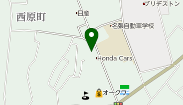 三重三菱自動車販売名張田原店の地図画像