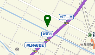 東海ふそう四日市支店の地図画像