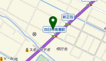 三重スバル自動車四日市店の地図画像
