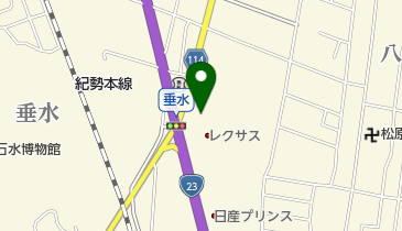 フォルクスワーゲン津の地図画像