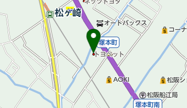 三重トヨペット松阪塚本店の地図画像