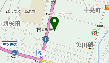 三重トヨタ自動車桑名店の地図画像