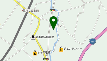 三重トヨタ自動車トヨタウン名張店の地図画像