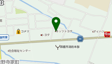 ネッツトヨタ三重鈴鹿店の地図画像