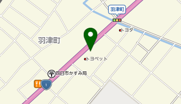 ネッツトヨタ三重四日市店の地図画像