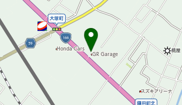 トヨタカローラ三重GR Garage Matsusakaカローラ三重の地図画像