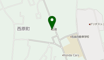 三重日産ニッサンing名張の地図画像