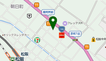 三重日産松阪店の地図画像